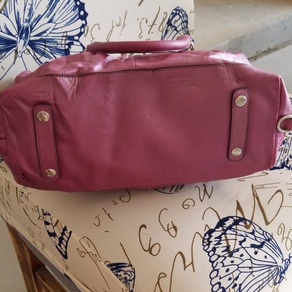 Vintage Coach Ashley Satchel - Rare Magenta C1182-F17130 - Picture 4 of 8